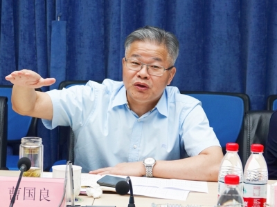 海宁市委书记曹国良一行莅临太阳GG科技走访调研