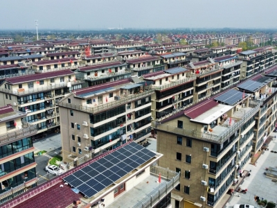 太阳GG科技助力海宁万户光伏，让绿色能源照亮墟落共富梦